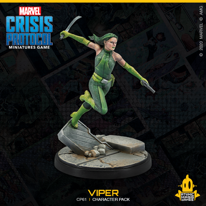 Marvel Crisis Protocol : Sin and Viper Character Pack